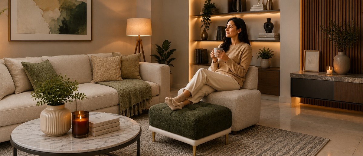 Luxury sofa lifestyle
